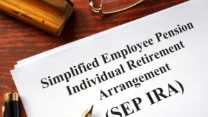 Simplified Employee Pension Individual Retirement Arrangement (SEP IRA) documentation.