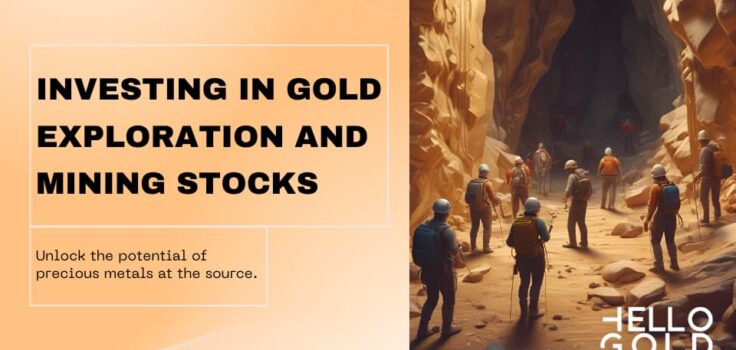 A group of miners exploring a gold mine.