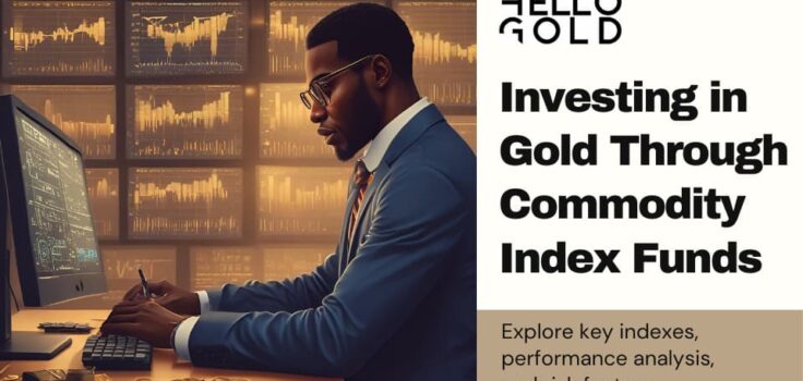 a man investing in a commodity ETF.